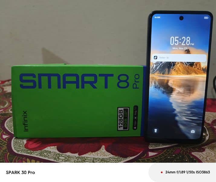 Infinix smart 8 lush condition 0