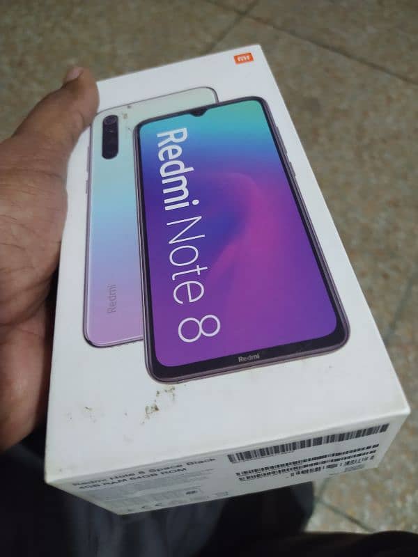 Redmi Note 8 mint condition urgent sale required 7