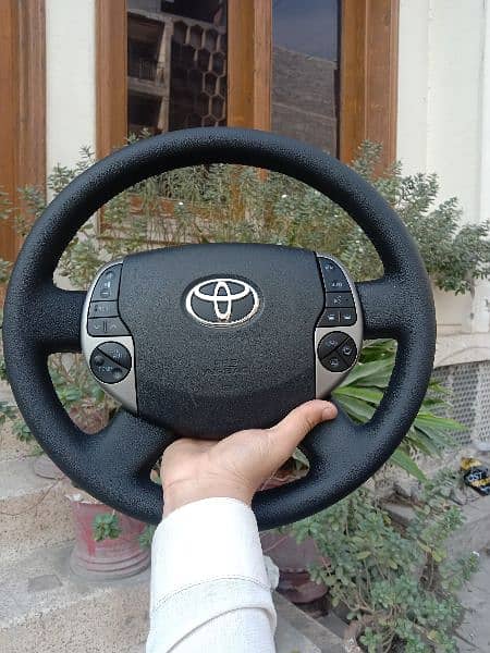 Toyota Prius Vitz xli gli steering wheel multimedia 1