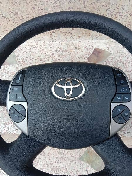 Toyota Prius Vitz xli gli steering wheel multimedia 5