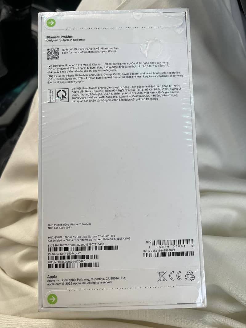 iPhone 15 Pro Max 1 TB PTA Approved NEW for Sale 1