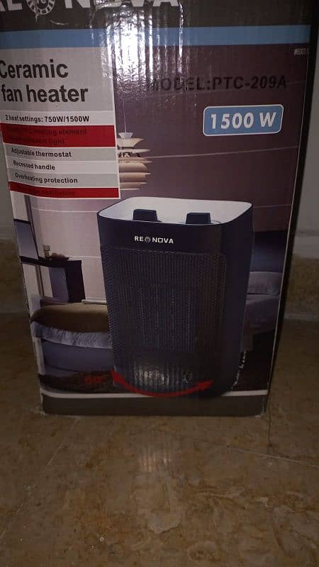 renova electric heater one month use 0