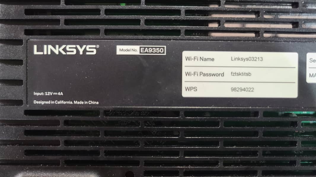 Linksys Max-Stream EA9350 Dual-Band WiFi Router, AX4500 (Branded Used) 11