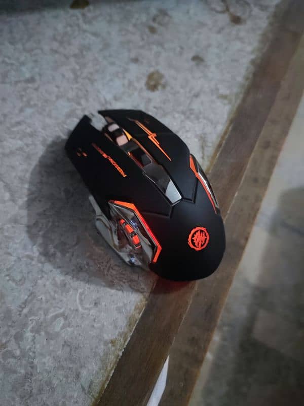 Wirleless Gaming Mouse Silent Clicker 0