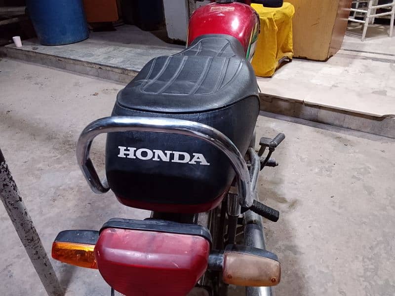 Honda 70cc Punjab number original condition 3