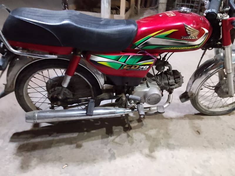 Honda 70cc Punjab number original condition 4