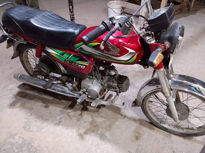 Honda 70cc Punjab number original condition 5