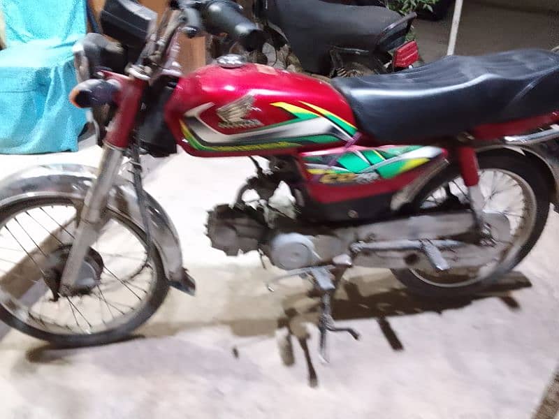 Honda 70cc Punjab number original condition 7