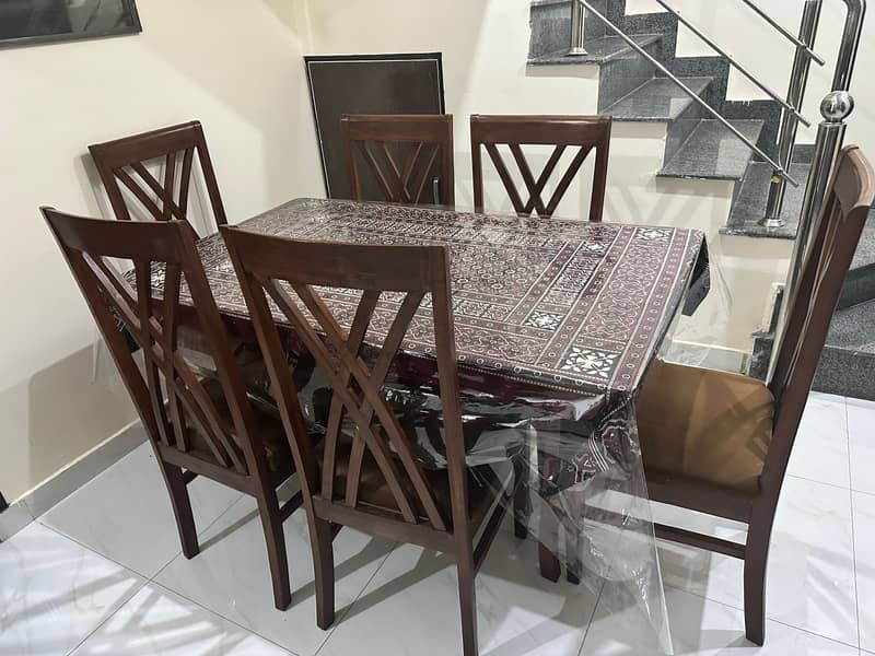 Dining Table All new (just few days used) 3