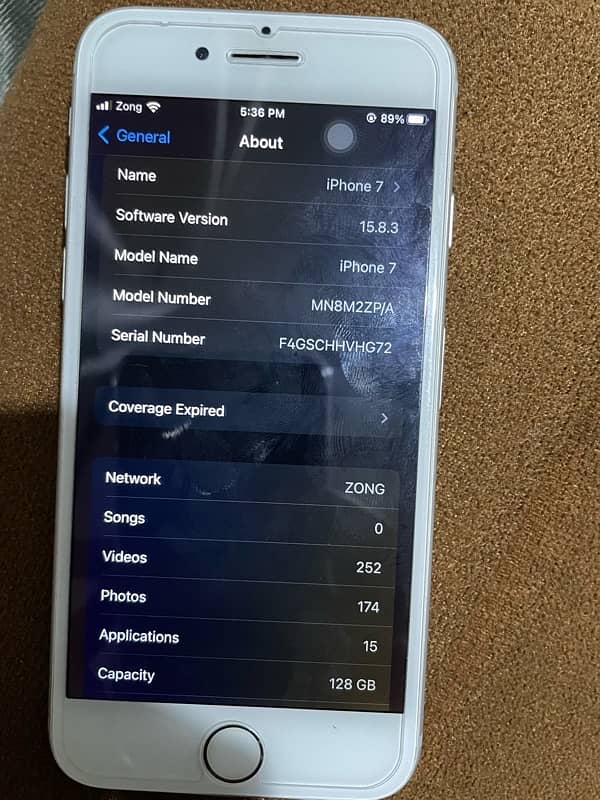 iPhone 7 128GB PTA Approved. Details in description so please read. 2