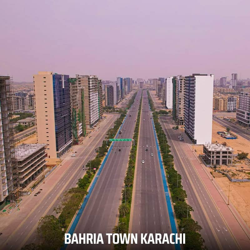 Precinct 4 A Top Notch Location In Bahria Town Karachi 500 SQY Plots Available For Sale 1