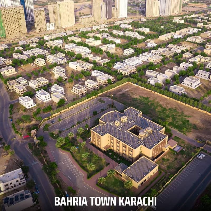 Precinct 4 A Top Notch Location In Bahria Town Karachi 500 SQY Plots Available For Sale 2