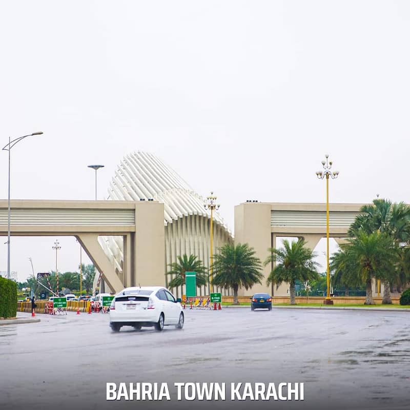 Precinct 4 A Top Notch Location In Bahria Town Karachi 500 SQY Plots Available For Sale 3