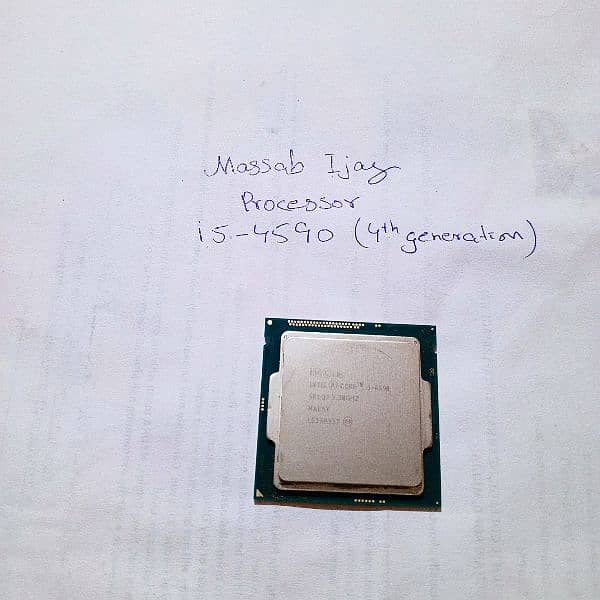 Processor Core i5-4590 4th Generation 1