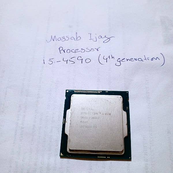 Processor Core i5-4590 4th Generation 2