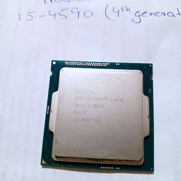 Processor Core i5-4590 4th Generation 3