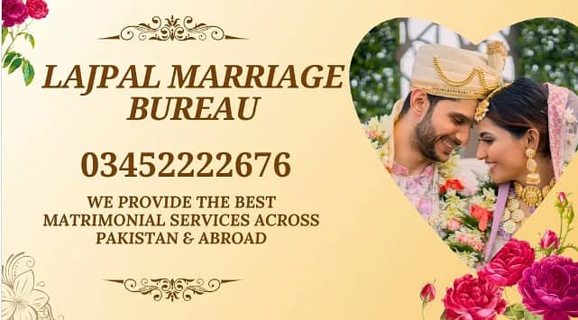 Marriage Bureau/Abroad/Proposals/Online rishta/Match Maker/Shadi 0