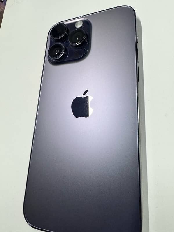 Iphone 14 Pro Max, Deep Purple, 256GB, PTA 6