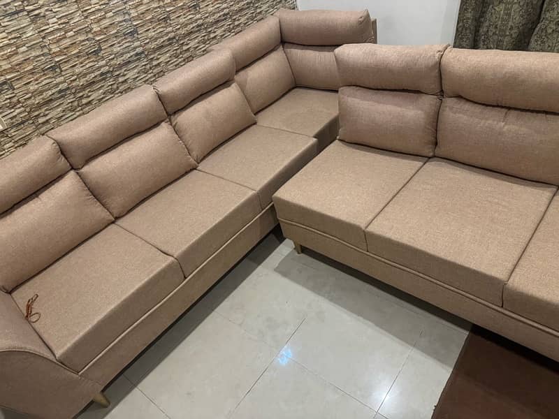 L SHAPED SOFA 1