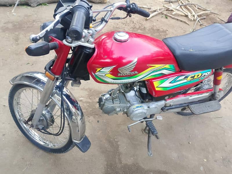 honda cd 70 2023 model karachi number 0