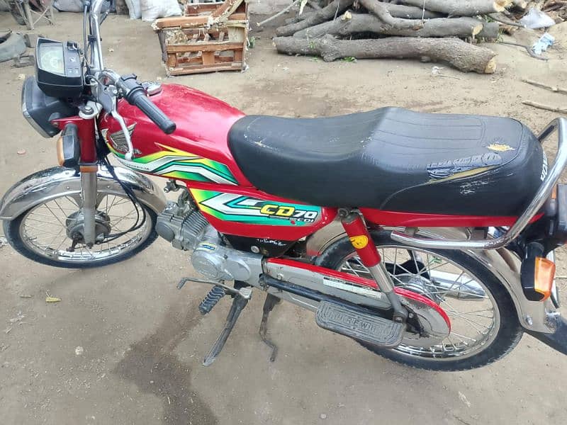 honda cd 70 2023 model karachi number 1