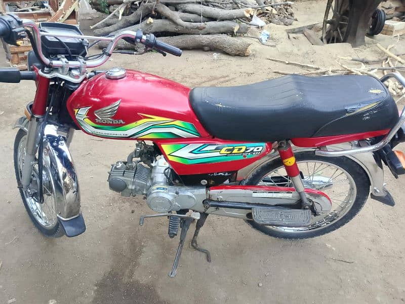 honda cd 70 2023 model karachi number 3