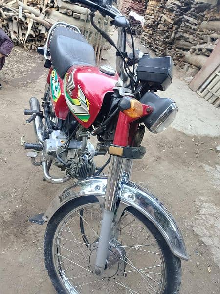 honda cd 70 2023 model karachi number 4