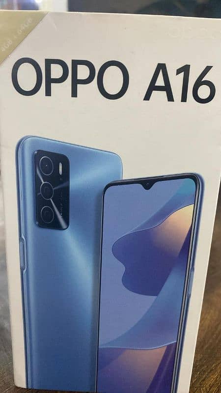 oppo A 16 all ok compete box with original charger 0