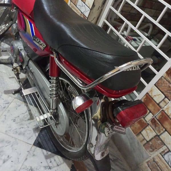 Honda CD 70  red color model 2010 2