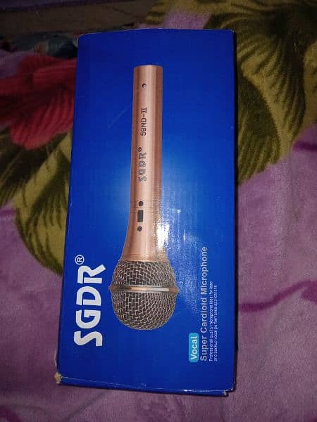 SGDR Mic . Mic With 18 Feet Wire Length with Box 3