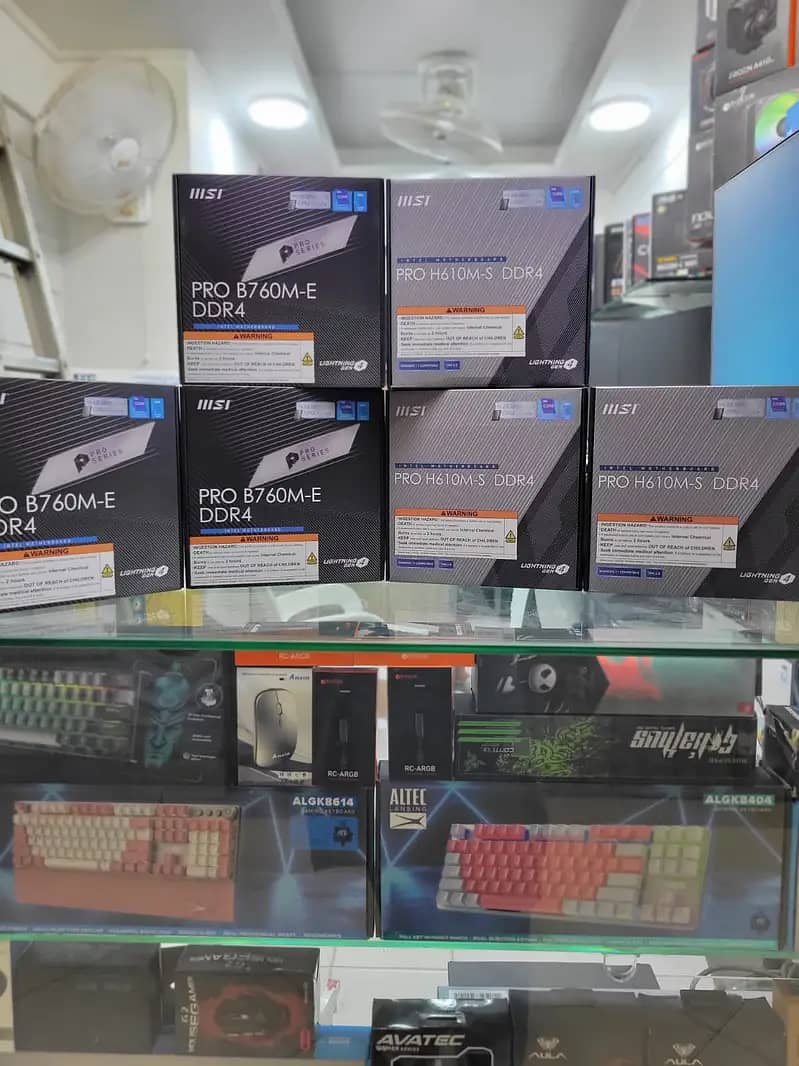 PRO B760M-E DDR4 - MSI/Gaming motherboards/new stock 1