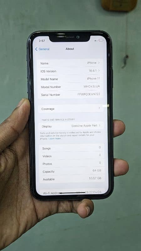 iphone 11 non PTA jv 64gb 1