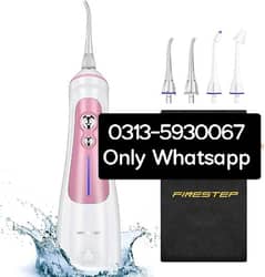 Cordless Water Flosser Rechargeable Portable Oral irrigator teeth clea