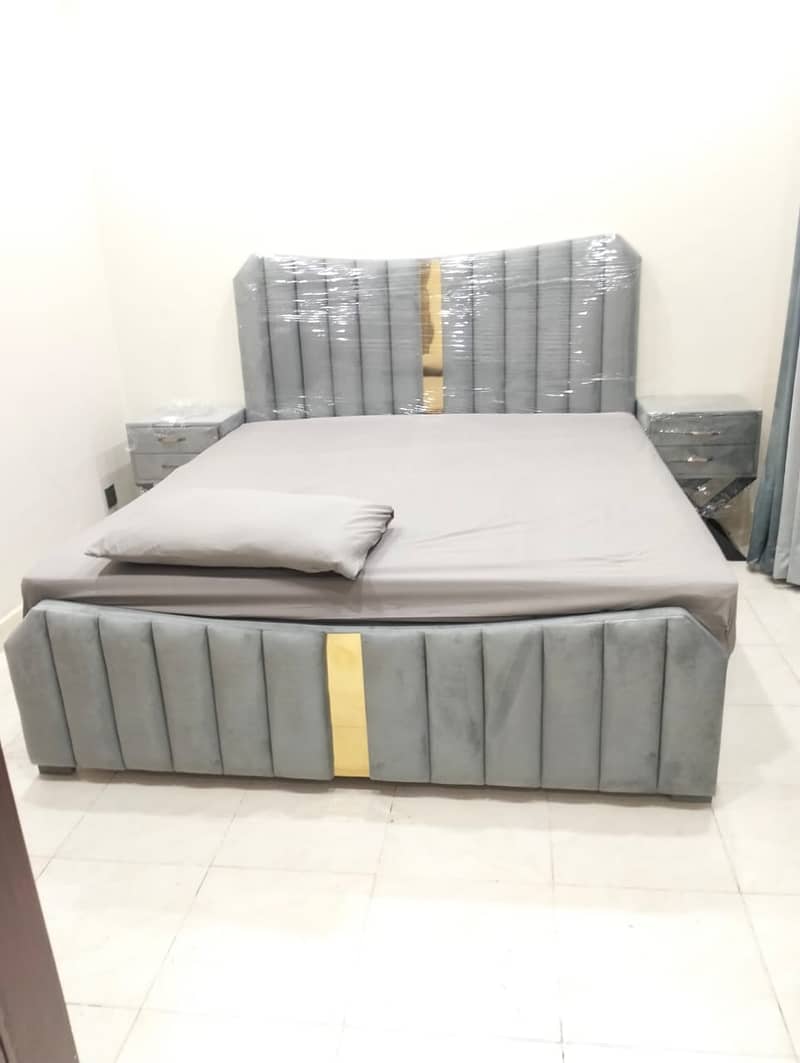 double bed - king size bed set - bed - Poshish bed wholesale prices 2