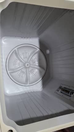 Hair washing machine dryer