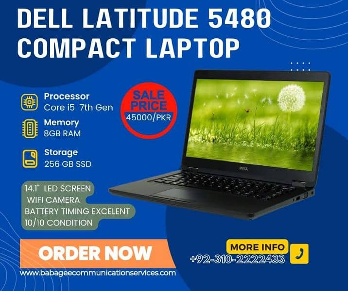 Dell latitude 5480 core i5 7th gen laptop 0