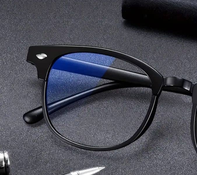 Round Frame PC Glasses For Men & Women - Protect Your Eyes At Work 1