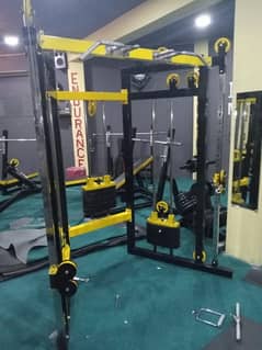 Cable cross over lat pull down ab coaster exercise smith crossover rod