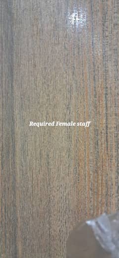 Required female staff for calling