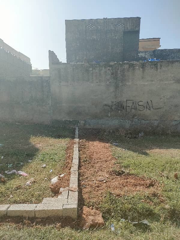 Plot for sale defince road near razwan street 14