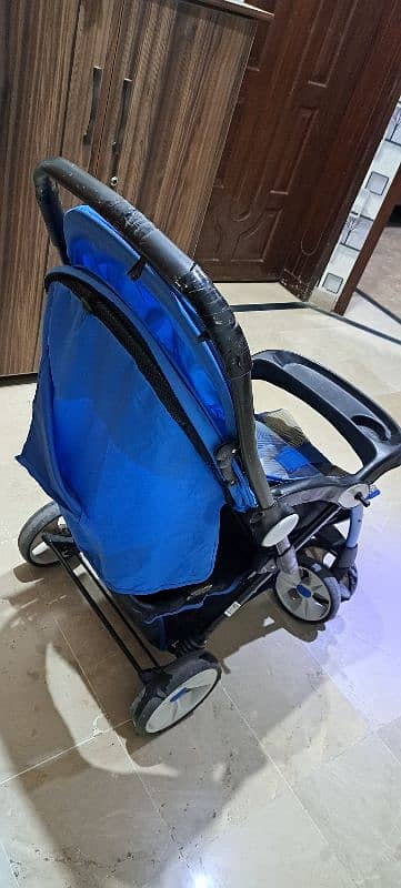 Baby Pram Stroller Double Tire Foldable Good Quality 4