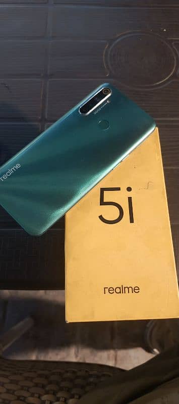 Realme 5i 4 64 with box 1