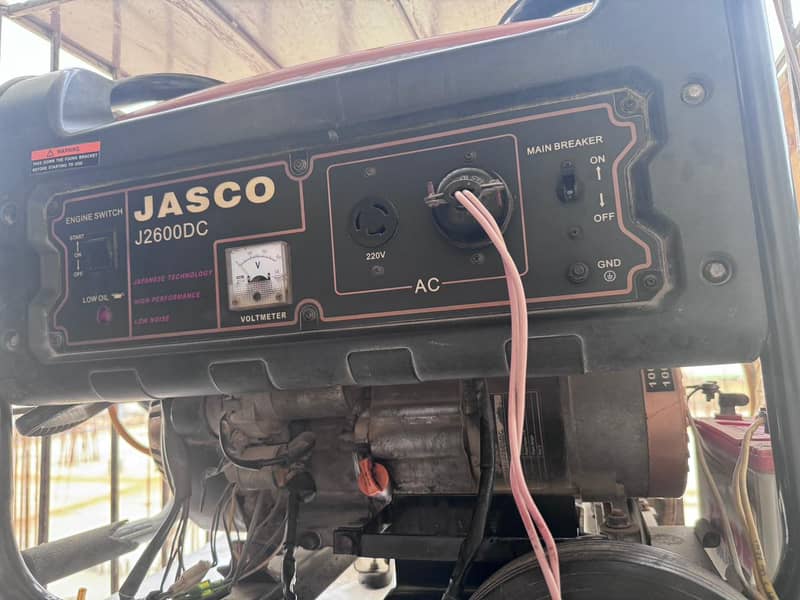 jasco Generator 2.5 kva for sale 52k 1