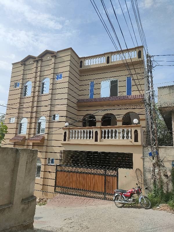 Double Unit Vip 7 Bed Rooms Brand New House For Sale 20 Meter Main Adiala Road 0