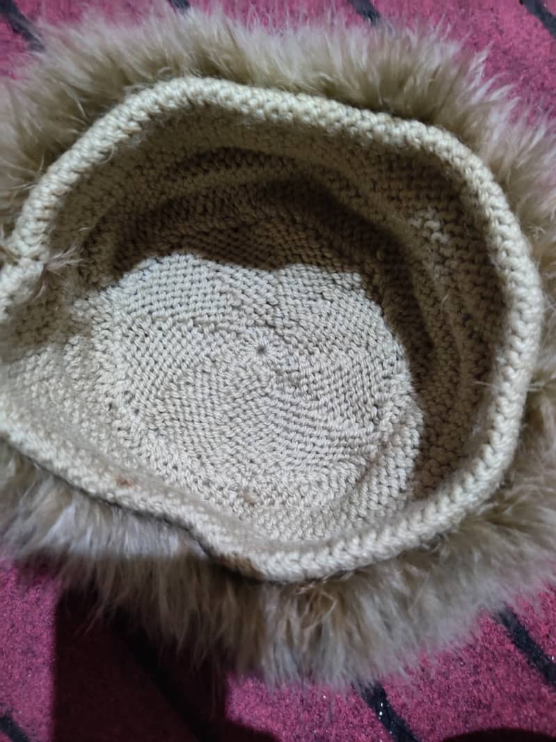 hand woven woolen cup topi winter 0