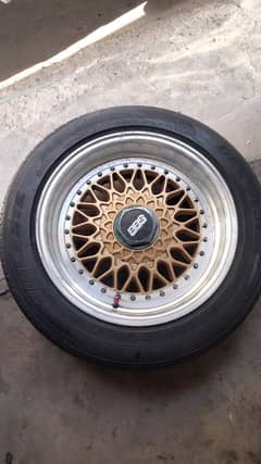 RIMS WITH TYRES