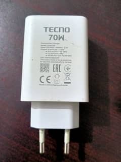 70W fast Charger with type C cable