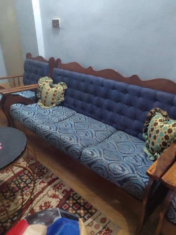 Old style Pure Wood Sofa set 0