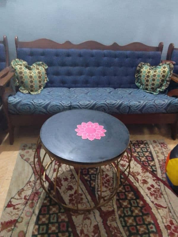 Old style Pure Wood Sofa set 2