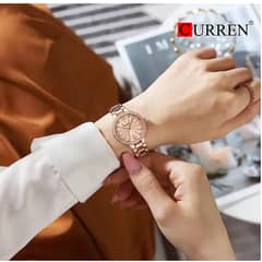 watches | curren watch 9085 | designer watch | stylish watch for women